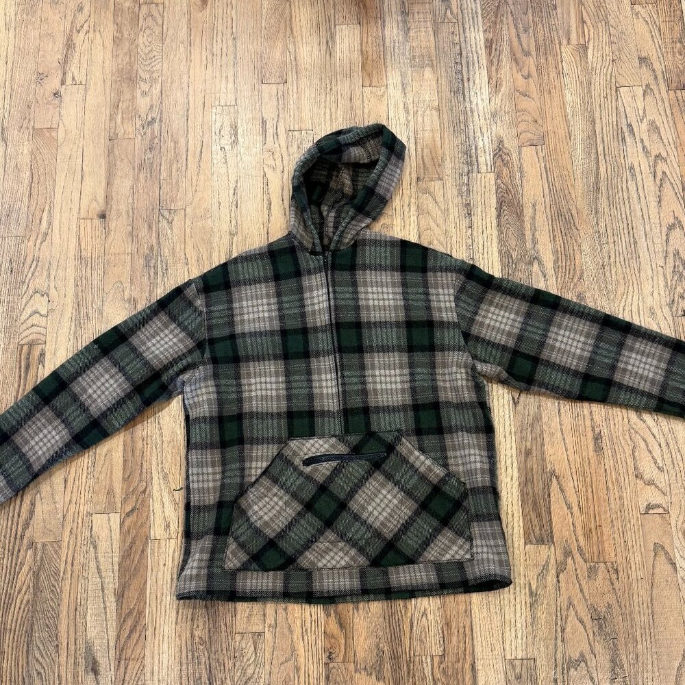 Asbell Wool Pathfinder Half-Zip Pullover XL